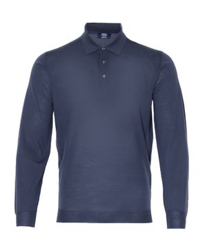 Three button collar polo