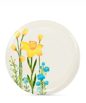 Fiori di Campo Daffodil dinner plate