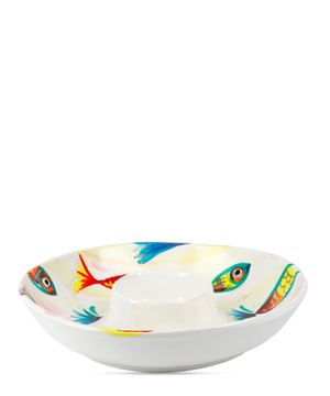 Pesci Colorati Chip and Dip bowl