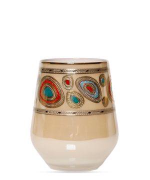Ornate detailed Regalia wine glass