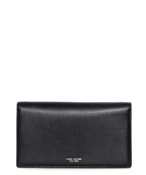 Wallet clutch with metal chain