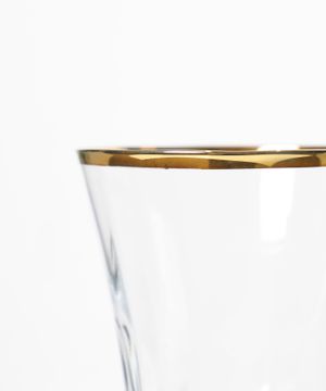 Optical Gold Water glass