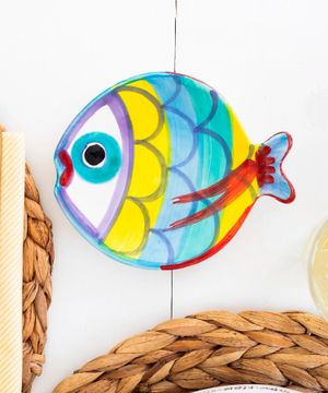 Pesci Colorati fish canape plate