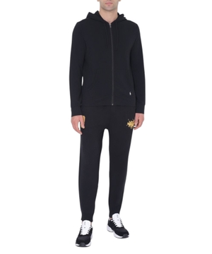 Long sleeve cardigan with zip fastening