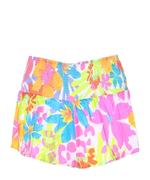 Floral printed shorts