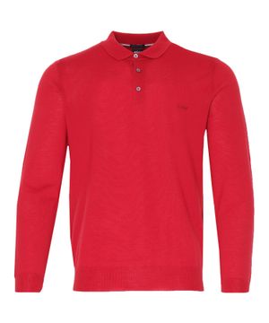 Three button collar polo