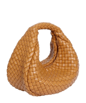 Jodie woven leather hand bag