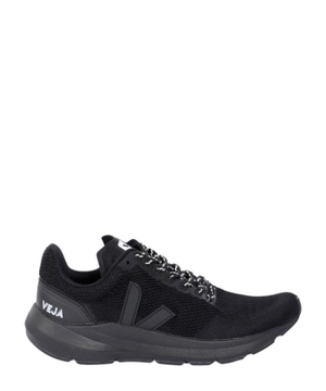 Mesh-trim sneakers with lace up fastening
