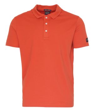 Three button collar polo