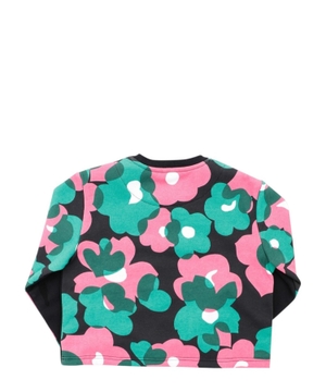 Long sleeve printed sweatshirt