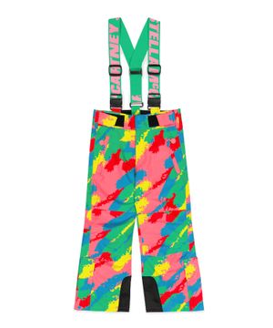 Printed ski pants