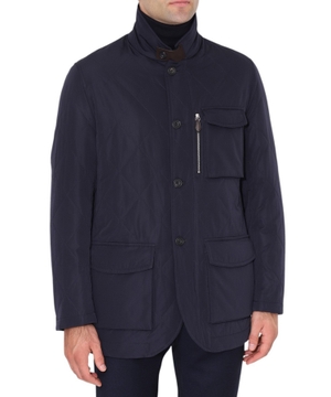 Straight-fit jacket with pockets