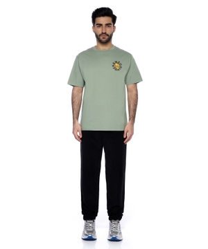 Straight fit corduroy trousers