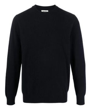 Round neck long sleeve sweater