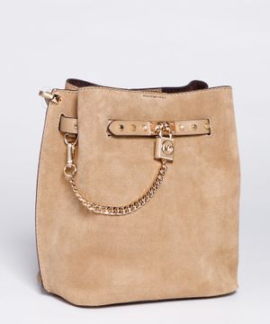 Hamilton Legacy suede crossbody bag