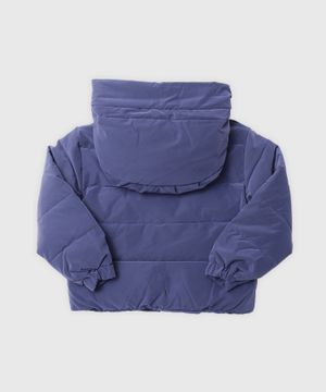 Hooded quilted jacket