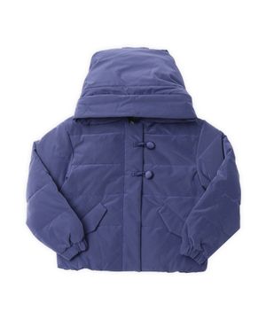 Hooded quilted jacket