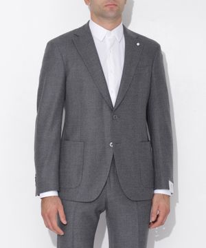 Straight-fit classic suit