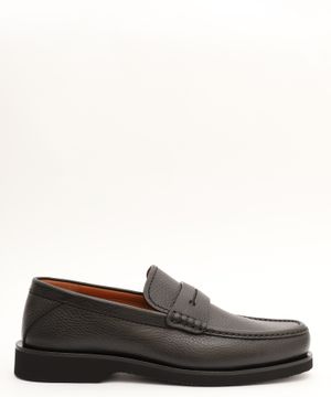 Leather loafers