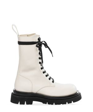 Lug lace-up boots