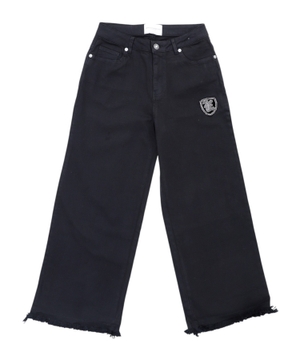 Logo detail jeans