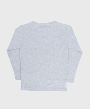 Long sleeve T-shirt with front logo detail