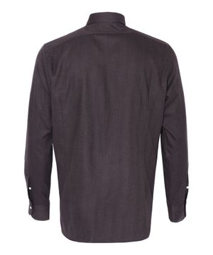 Straight fit long sleeve shirt