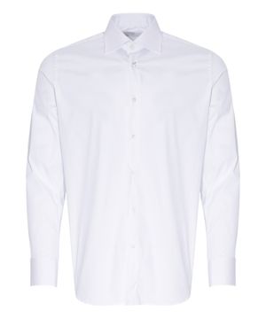 Straight fit long sleeve shirt