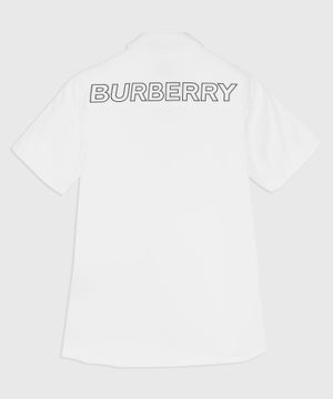 Logo print shirt