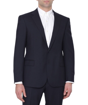 Two button fastening straight fit suit