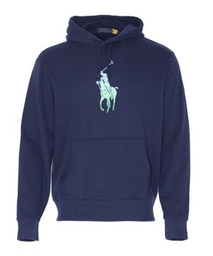 Pony print hoodie