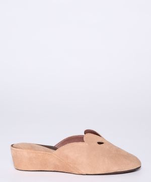 Cut-out upper detail slippers