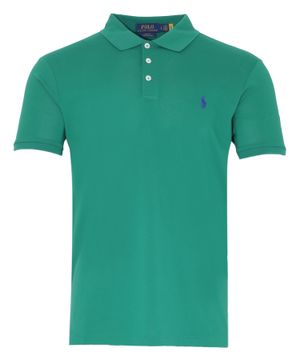 Polo with short sleeves and classic collar