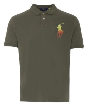 Polo with short sleeves and classic collar