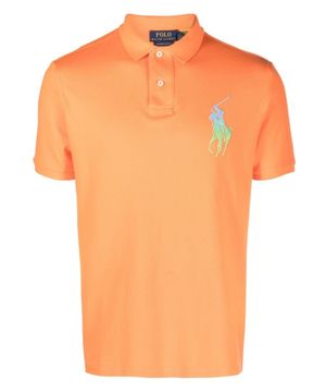 Polo with short sleeves and classic collar