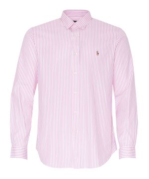 Striped shirt with Pony embroidery