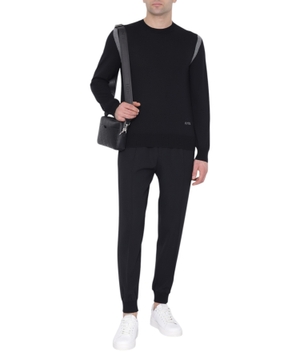 Track pants with elasticated waist