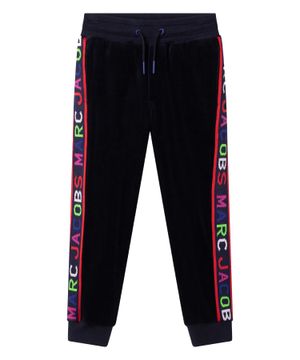 Logo print track pants