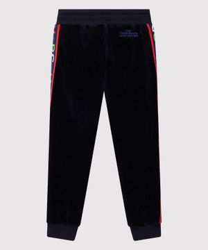 Logo print track pants