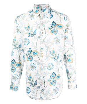 Printed cotton shirt