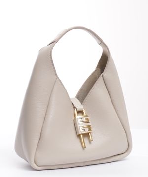 Mini G-Hobo bag in smooth leather