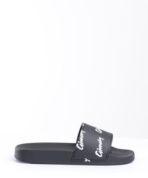 Logo printed sandals