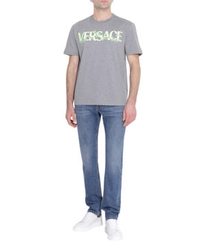Short sleeve T-shirt with logo print