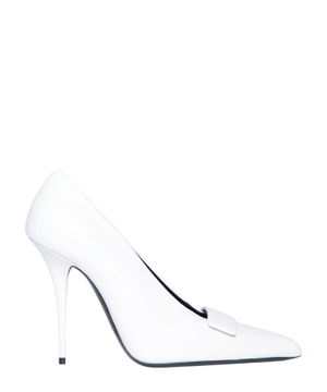 Sue leather stiletto pumps