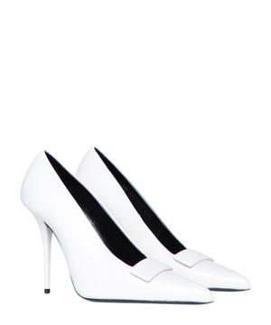 Sue leather stiletto pumps