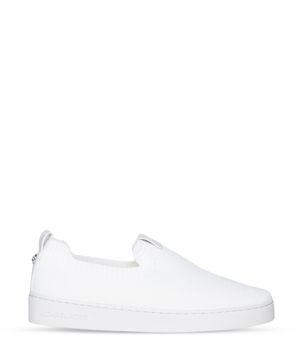 Juno stretch knit sneakers with logo detail