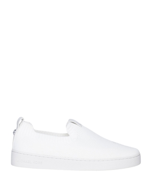 Juno stretch knit sneakers with logo detail