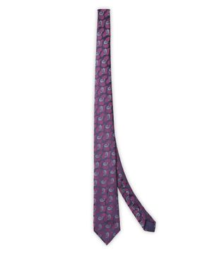 Buta patterned tie