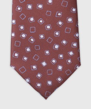 Pattern printed tie