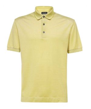 Three button collar polo